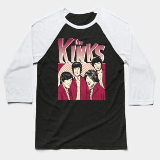 The Kinks // 60s Rock Aesthetic // Baseball T-Shirt